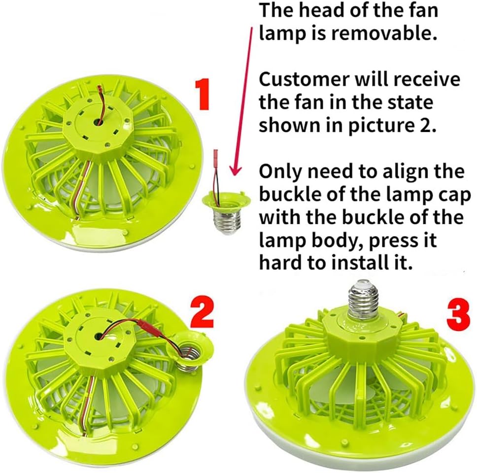 Lampă LED tavan, cu ventilator si telecomanda, 30W