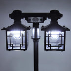Lampă solara dubla pentru perete cu senzor de miscare si telecomanda 192 LED, JD-2219A