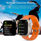 Ceas Smartwatch 8 Ultra Watch, 2.0" IPS Full Touch, incarcare magnetica