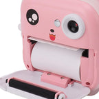 Aparat foto digital cu imprimare termica pentru copii, focalizare automata, display color de 2