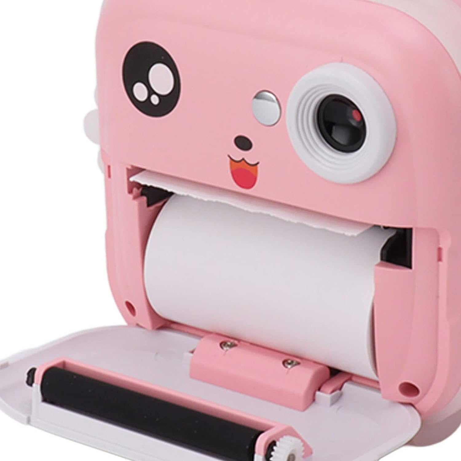 Aparat foto digital cu imprimare termica pentru copii, focalizare automata, display color de 2