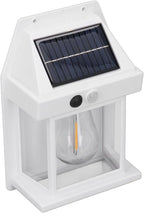 Lampă solara bec de perete LED cu senzor de miscare