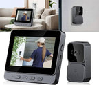 Sonerie video inteligenta Wireless, Ecran IPS 4.3 inch, Night Vision