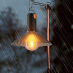Lampă camping portabila, ghirlanda LED, rezistenta la apa, design bec oval, 5W