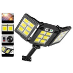 Lampă Solara Stradala Tripla 200W COB – Autonoma, IP65, Senzor Miscare