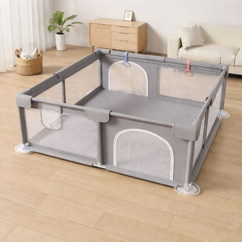 Tarc de joaca pentru bebelusi si copii mici 130x140x60 cm Imagine principală a produsului