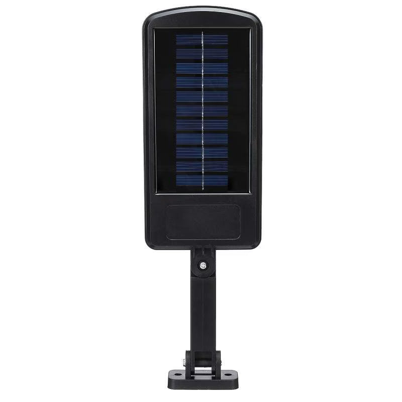 Lampă Solara cu Inductie, 10 x LED COB, Montare pe Perete, cu Telecomanda, Negru