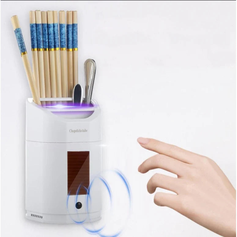 Sterilizator tacamuri cu lumina UV cu incarcare solara Imagine principală a produsului