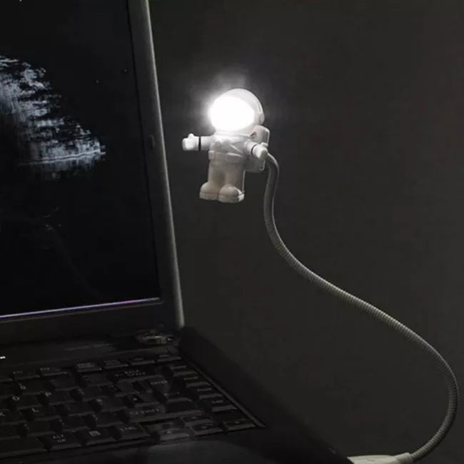 Lampă USB model Astronaut, pentru iluminare tastatura sau citit