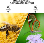 Microscop digital LCD 4.3” HD, 8MP, zoom 1-1000X, 8 LED-uri, baterie reincarcabila si suport PC