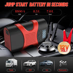 Starter auto multifunctional, portabil, 12000mAh powerbank