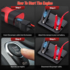 Starter auto multifunctional, portabil, 12000mAh powerbank