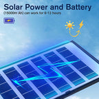 Lampă stradala proiector LED cu panou fotovoltaic + telecomanda si senzor, 120W/200W/300W