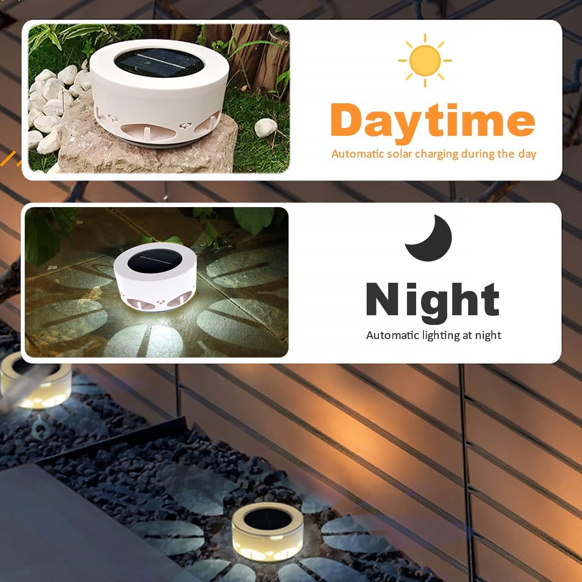 Lampă solara LED decorativa cu proiectie floare, IP65, 5W, alb rece, dimensiuni 12.5 x 6.5 cm