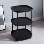 Masuta multifunctionala pe roti 62x39 cm cu 3 niveluri