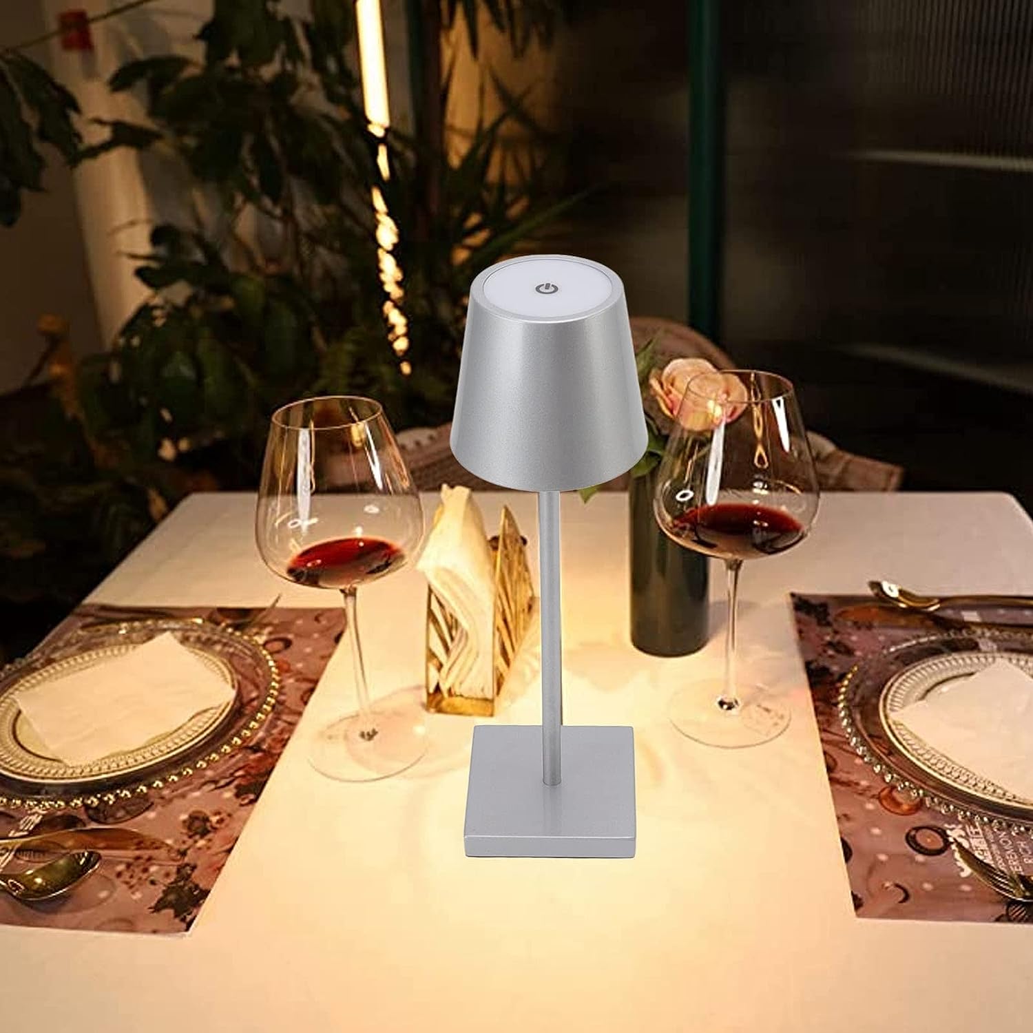Lampă de masa touch LED reincarcabila cu tija telescopica