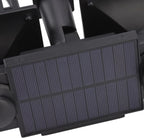Lampă solara dubla pentru perete cu senzor de miscare si telecomanda 192 LED, JD-2219A