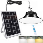 Lampă Solara LED 100/150W de Hala cu Panou Solar