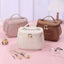 Geanta cosmetica, din piele PU, cu maner, 21 X 14 X 14cm, impermeabila