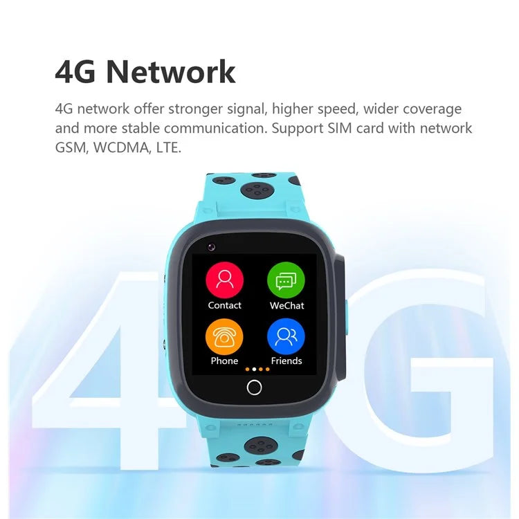 Ceas smartwatch LT25 pentru copii, cu GPS, 4G
