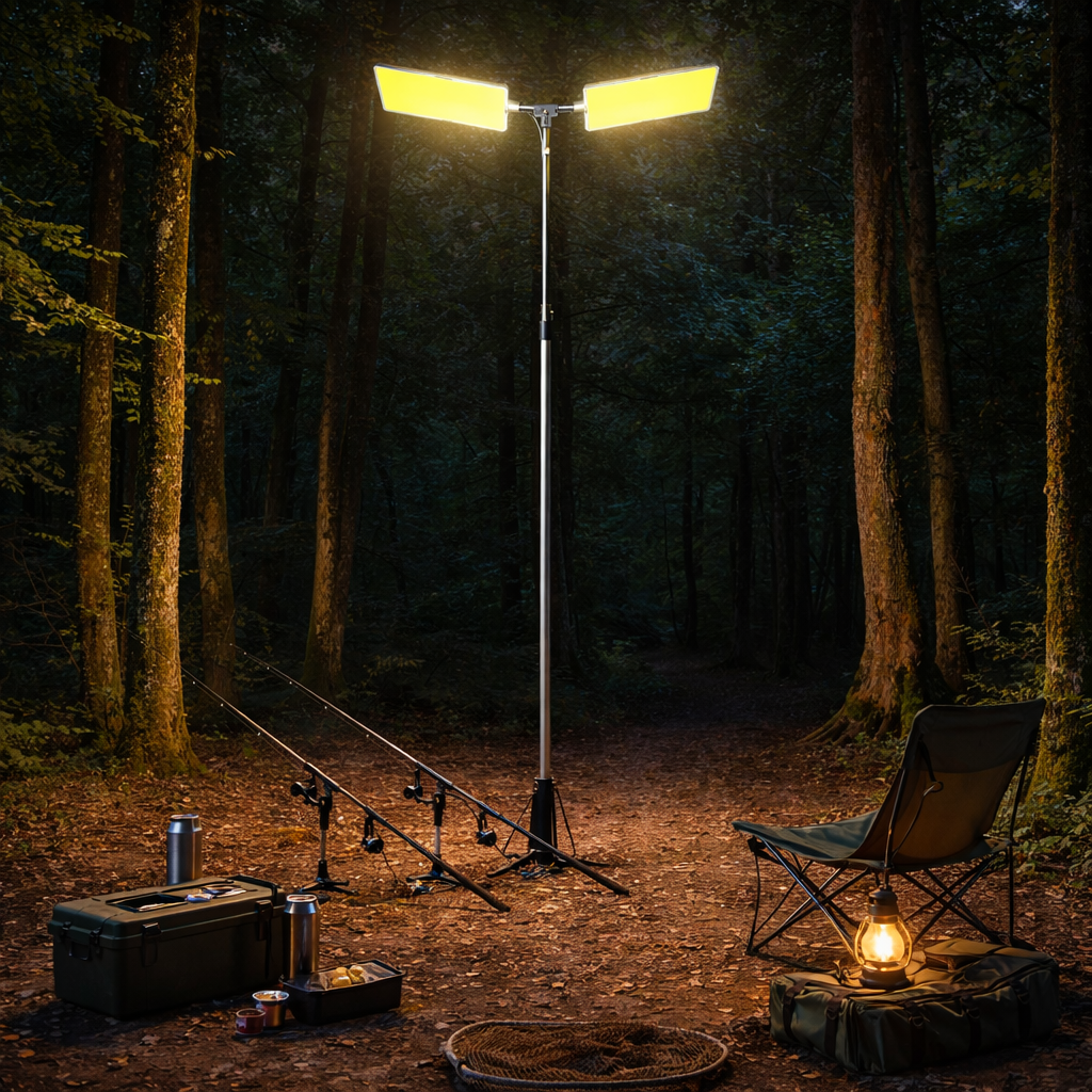 Kit Nocturna eLIVE FR-12, Proiector Camping LED 94W 9116lm, Waterproof Imagine principală a produsului