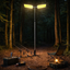 Kit Nocturna eLIVE FR-12, Proiector Camping LED 94W 9116lm, Waterproof