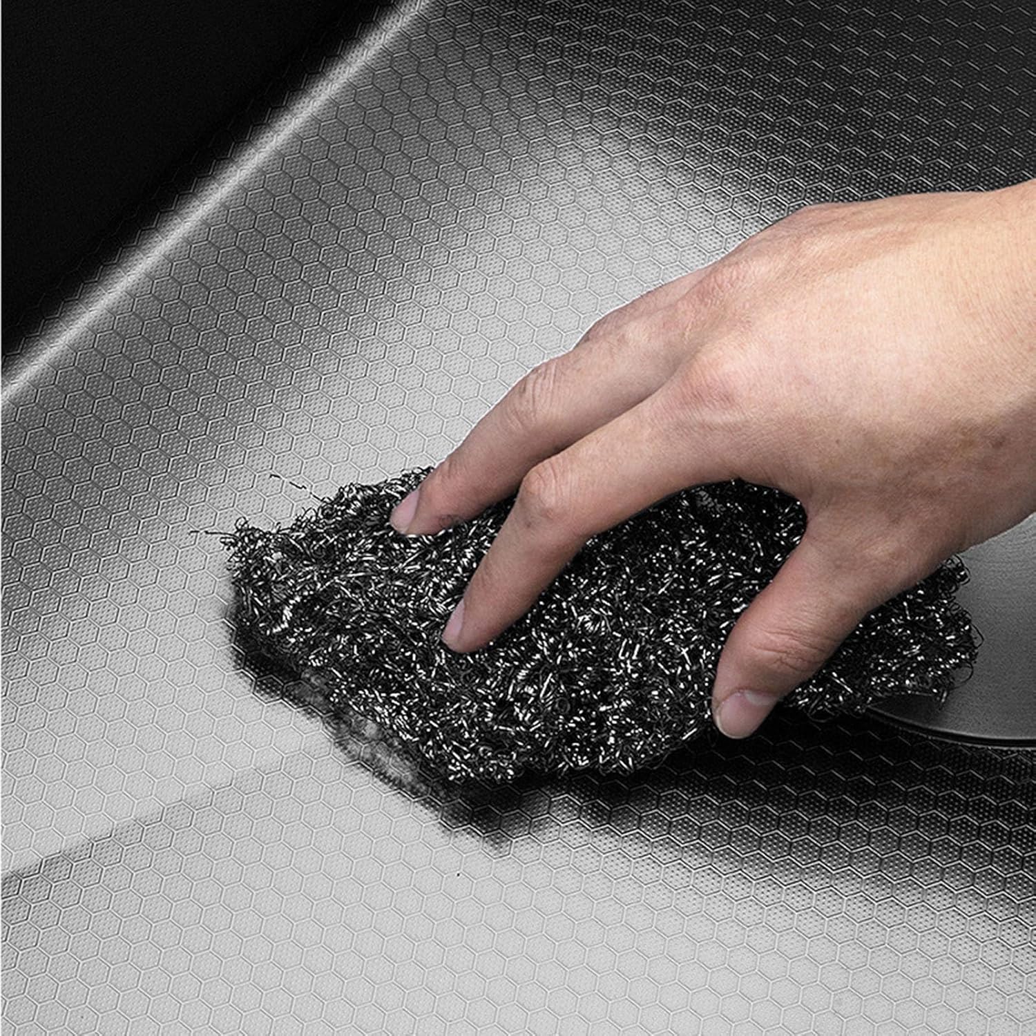 Chiuveta Bucătărie Multifunctionala Negru Grafit cu 2 Cascade, Robinet Cascada, Afisaj Digital Temperatura