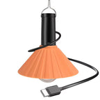 Lampă camping portabila, ghirlanda LED, rezistenta la apa, design bec oval, 5W