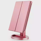 Oglindă cosmetica LED extensibila, buton tactil