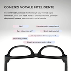 Ochelari Smart VIVENDO SMART GLASSES, Camera 1080P Full HD, AI Integrat