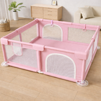 Tarc de joaca pentru bebelusi si copii mici 130x140x60 cm