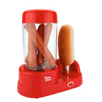 Aparat pentru preparat Hot Dog, 450W, Rosu pentru Bucătărie Practică