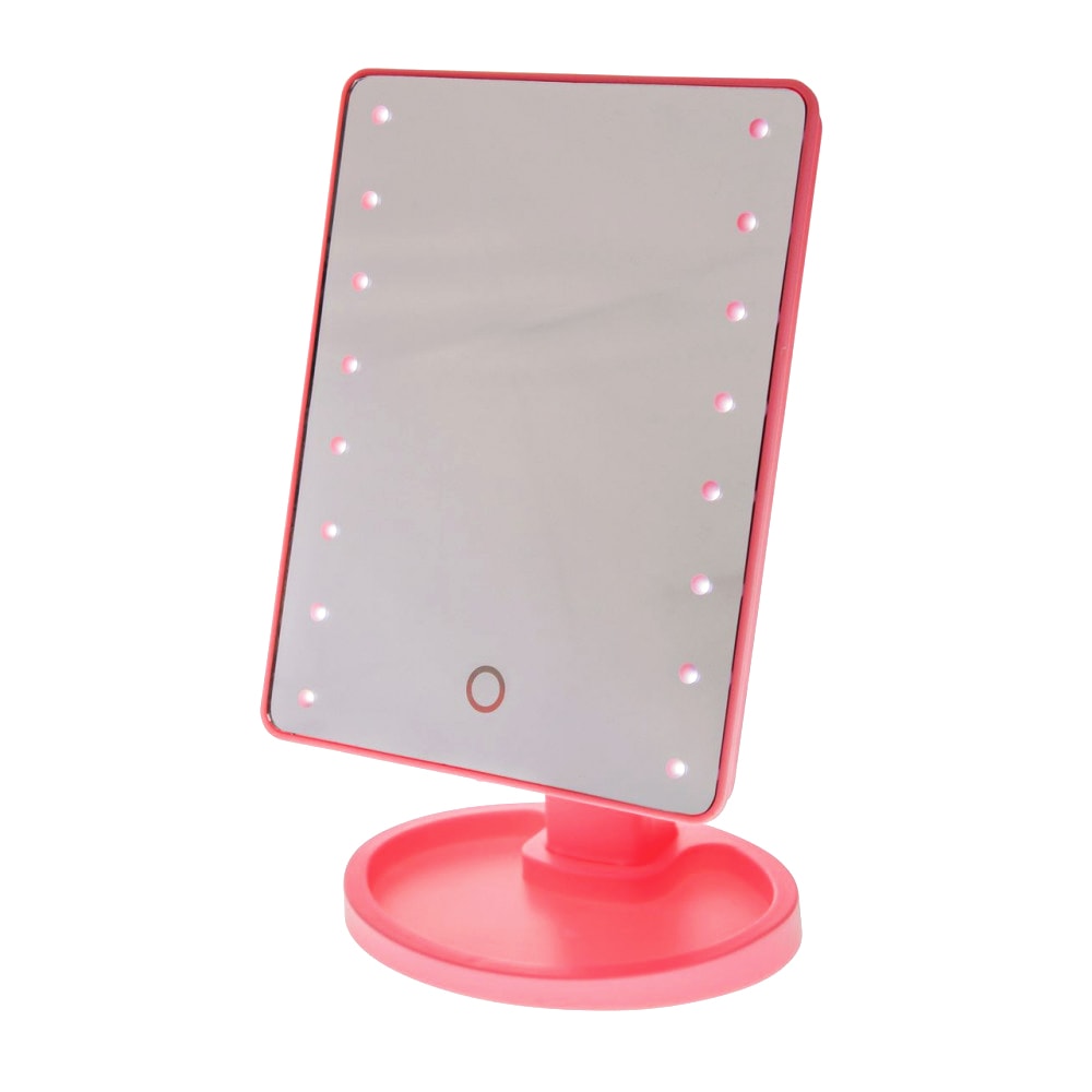 Oglindă makeup iluminata LED pentru machiaj, portabila