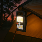Lampă LED Solara cu senzor de miscare si clip de prindere, Iluminarea utomata, USB Type-C, IP65