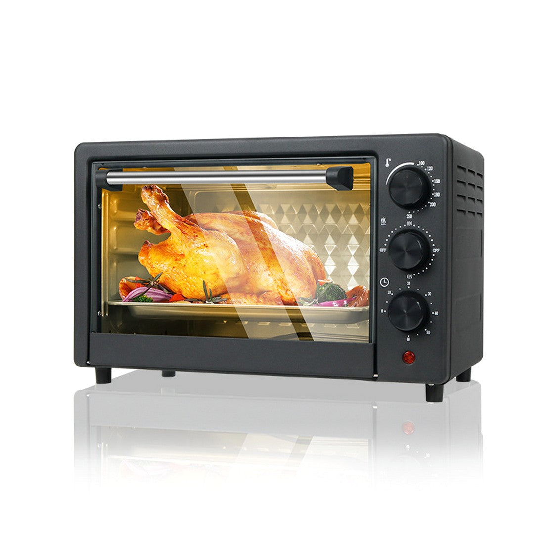 Cuptor Electric de Bucătărie 2600W – Leihmann 48L, Tava de Copt, Gratar