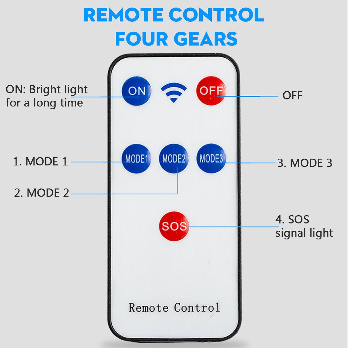 Lampă solara LED de perete exterior cu senzor de miscare si telecomanda