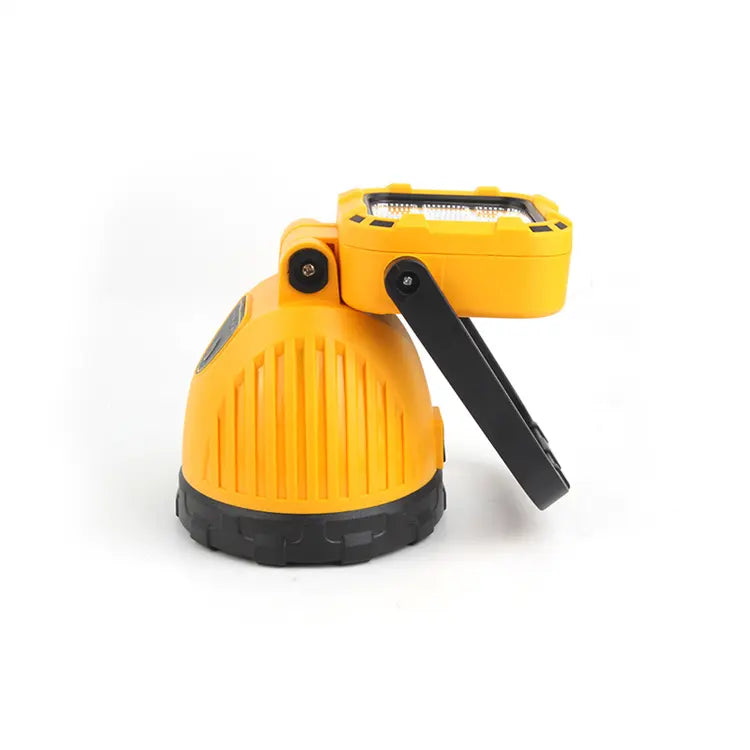 Lanterna portabila multifunctionala cu incarcare solara si reincarcabila prin USB, cu lumina de lucru ajustabila