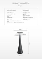 Lampă de masa LED cu touch, incarcare USB, 3 temperaturi de culoare cald/rece/neutru