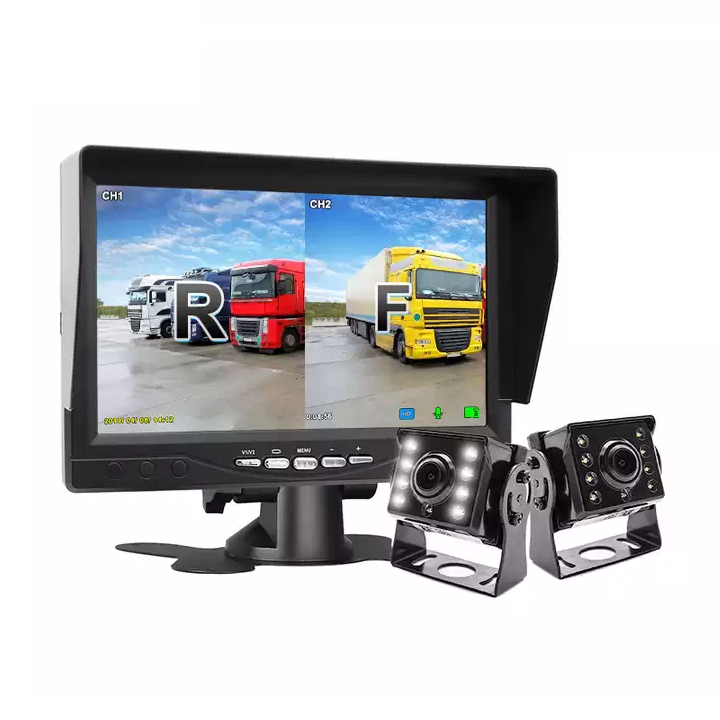 Kit marsarier cu camera AHD si display de 7", camioane, autocare, bus-uri Imagine principală a produsului