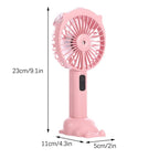 Mini ventilator de birou cu pulverizare apa, 3-în-1