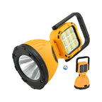 Lanterna portabila multifunctionala cu incarcare solara si reincarcabila prin USB, cu lumina de lucru ajustabila