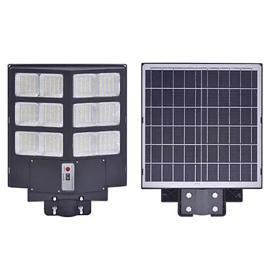 Lampă solara stradala 600W/800W/1000W, Telecomanda, suport metalic