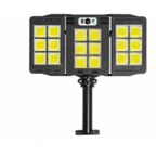 Lampă Solara Stradala Tripla 200W COB – Autonoma, IP65, Senzor Miscare