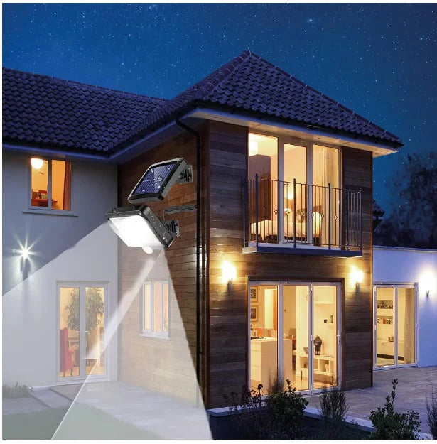 Lampă solara LED cu telecomanda, ajustabila, 8 COB LED