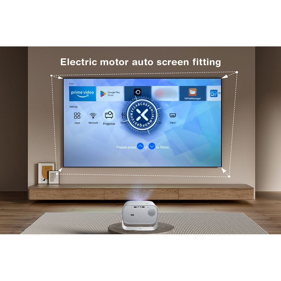 Proiector Smart MG50 PRO – Android 12.0, 720P HD, 300 ANSI