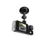 Camera auto tripla FullHD, 3 camere-fata/spate/interior, ecran 2'', G Senzor