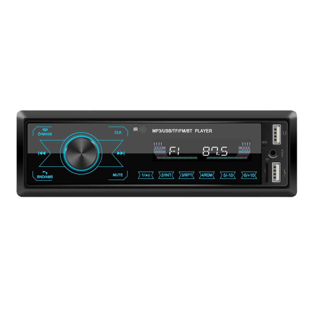Radio MP3 player auto cu touchscreen, bluetooth, USB, microSD, AUX, 4x60W si telecomanda Imagine principală a produsului