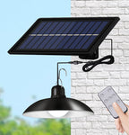 Lampă solara suspendata, cu telecomanda, 90 Lm/W