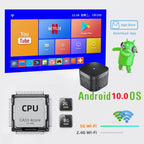 Proiector Smart Home Cinema, Android, Full HD 1080p, WIFI Dual Band, Bluetooth 4.0, Keystone, Boxe HiFi