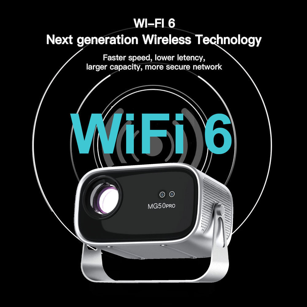 Proiector Smart MG50 PRO – Android 12.0, 720P HD, 300 ANSI